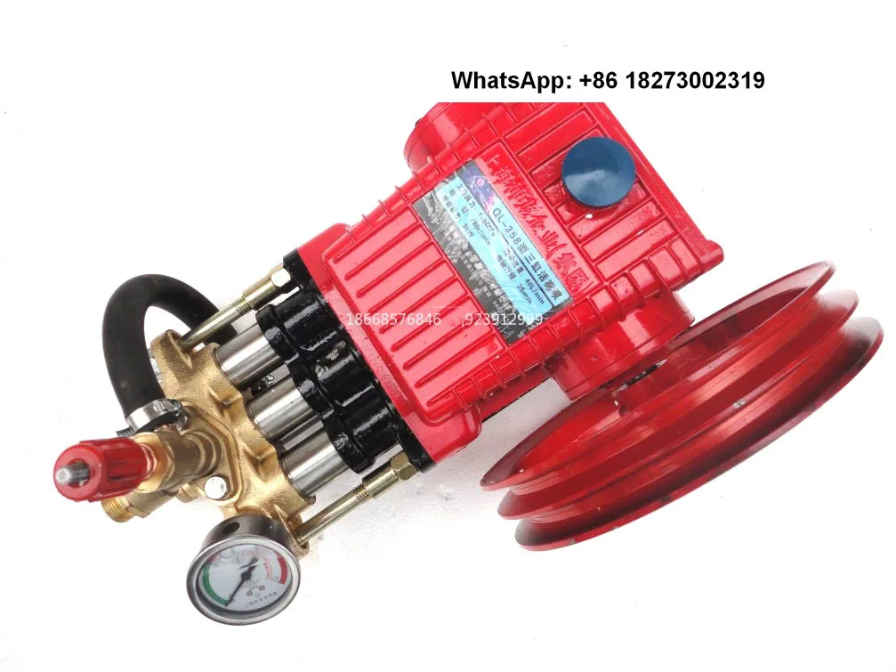 QL-258/358 high-pressure cleaning machine pump head 55/58 three cylinder piston pump original machine head