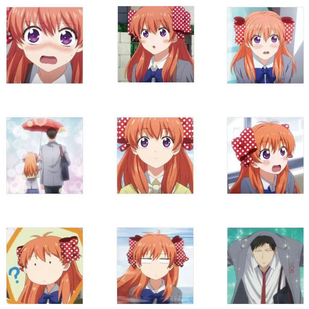 10/30/60pcs Monthly Girls Nozaki Kun Anime Stickers Umetarou Nozaki Chiyo Sakura Sticker Skateboard Laptop Phone Cartoon Decals