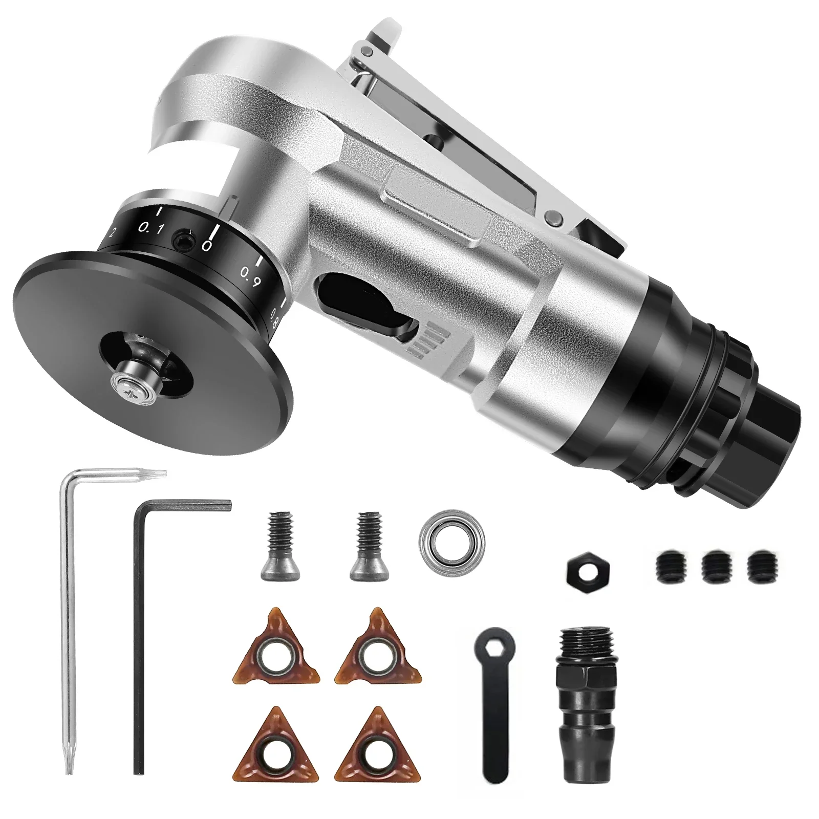 Mini 45° Pneumatic Chamfering Machine Trimming Machine for Wood Fiberboard Deburring Cutting R-angle C-angle Blade Accessories