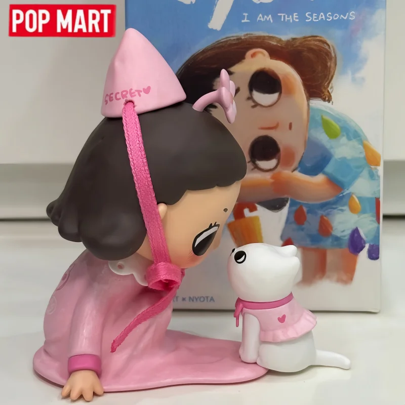 

Original POP MART Nyota I AM THE SEASONS Series Blind Box Cute Anime Figures Mystery Box Desktop Toys Decor Model Birthday Gifts