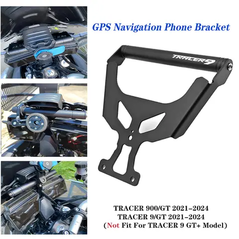 Yamaha Tracer9 Tracer900 GT Tracer 9 /GT 900 /GT 2021-24 Tracer 9GT 900GT 전화 지원 홀더 GPS 네비게이션 마운트 브래킷
