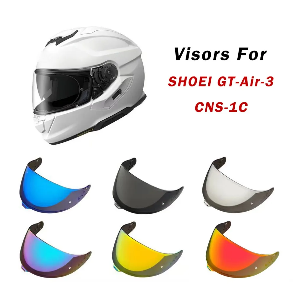 CNS-1C Helmet Visor Lens For SHOEI GT-Air 3 Motocycle Helmet Replacement Shield Accessoires UV Protection SunShield Windshield