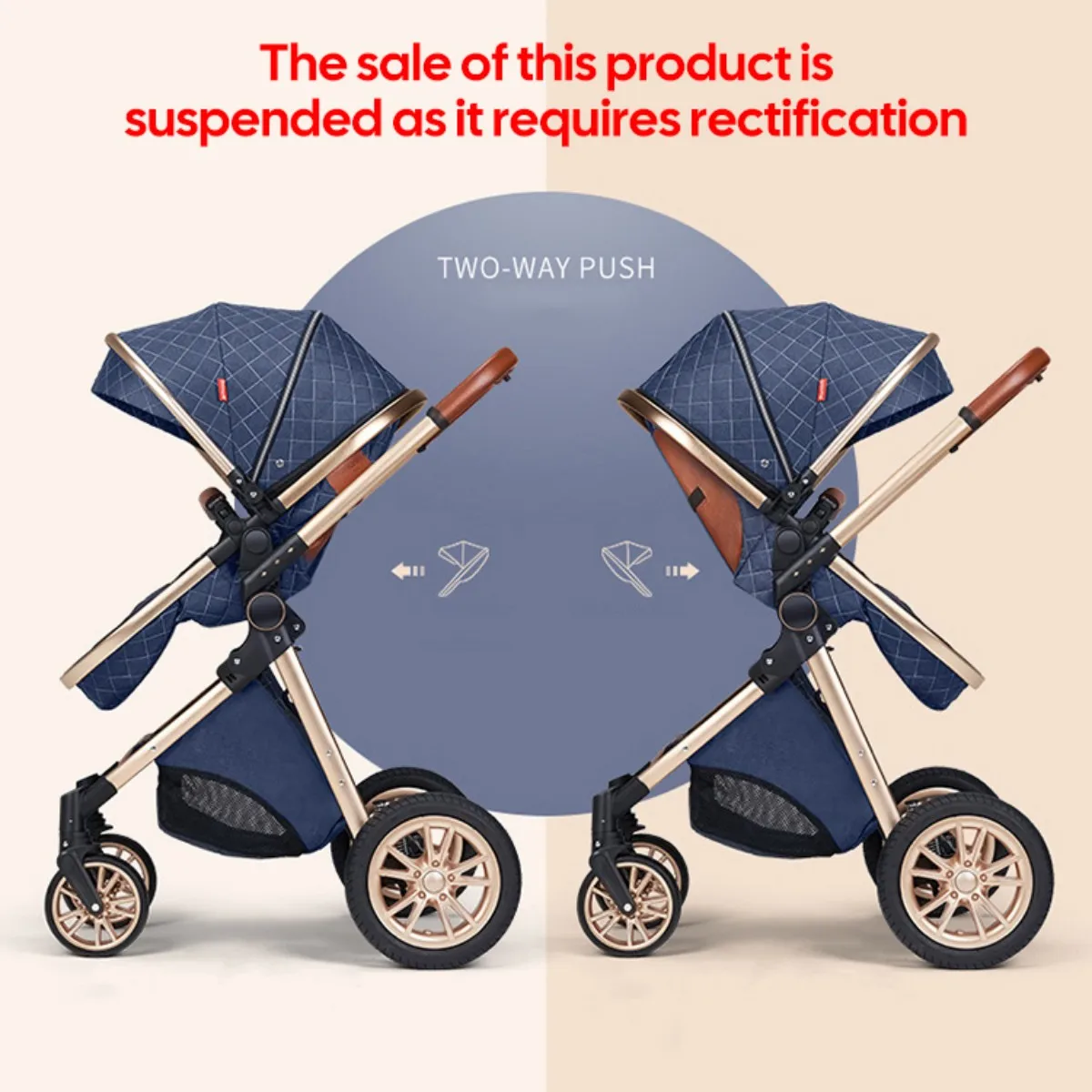 2-in-1-Kinderwagen für Neugeborene, tragbares Outdoor-Campingfahrzeug, geeignet für Kinderwagen im Alter von 0 bis 3 Jahren