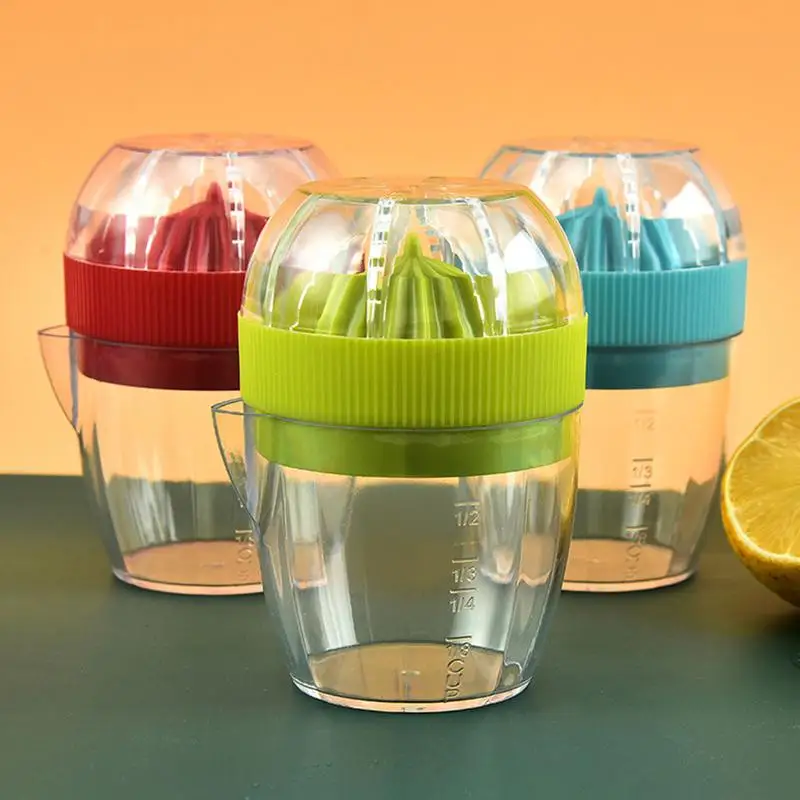 

Multifunctional squeezer manual mini fruit juicer portable lemon juicer orange juicer juice cup practical kitchen gadget