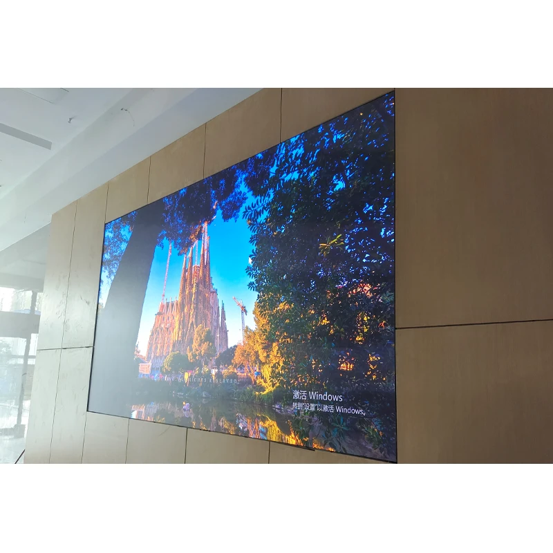 Pantalla Transparente Integrada en Placa, Personalizada Profesionalmente, P1.8 de Paso Pequeño, Pantalla Fija HD a Todo Color para Interiores