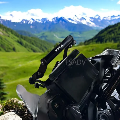 Imagen 2 del producto 2024 para Benelli TRK702 TRK702X TRK 702X702X 2022 2023 soporte para teléfono móvil de motocicleta soporte de navegación GPS