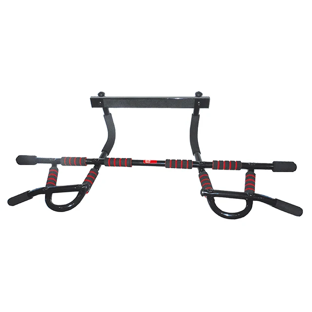 Portable Exercise Door Gym bar Accessories Horizontal Wall Mount Chin Pull up Bar Multifunctional Pull up bar view 4