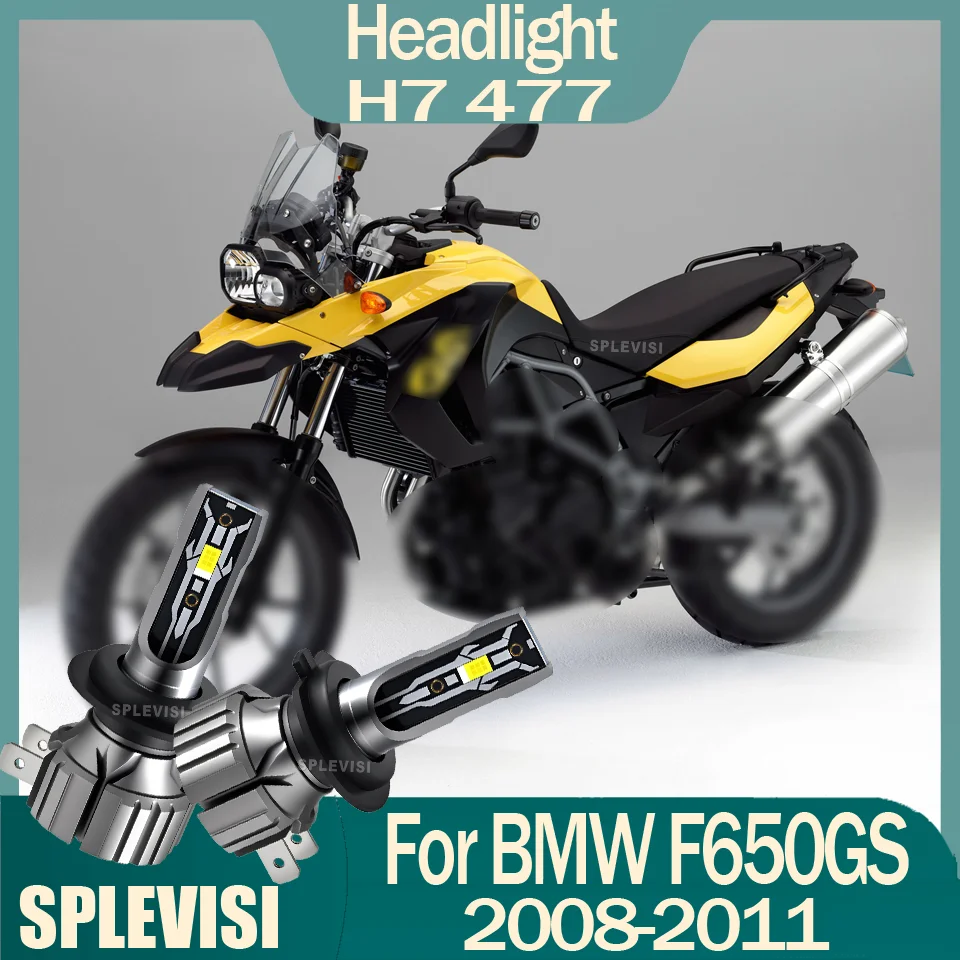 Fast and Secure Installation No Wiring Modifications Required LED H7 motorcycle Headlight For BMW F650GS 2008 2009 2010 2011