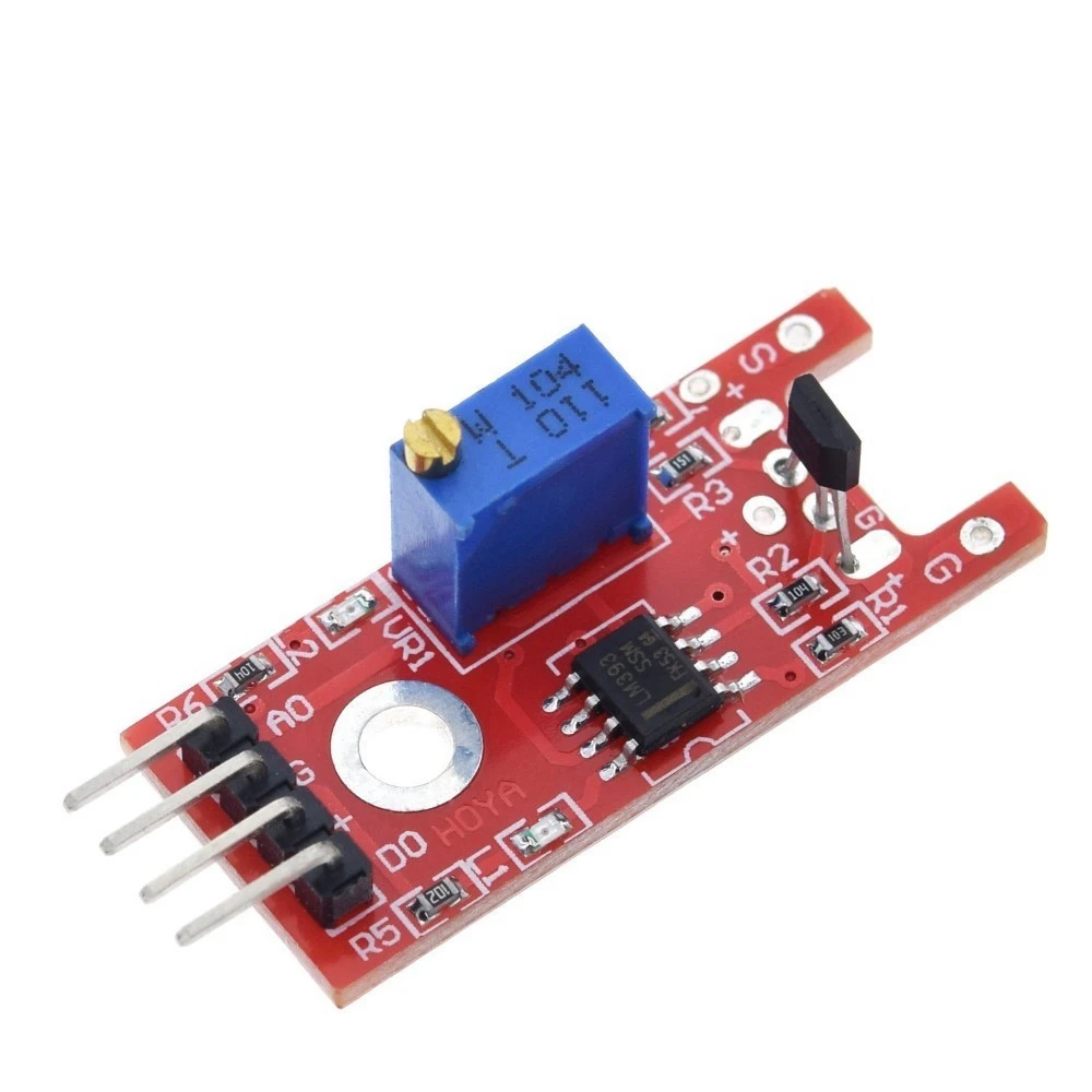 Smart Electronics 4pin KY-024 Linear Magnetic Hall Switches Speed Counting Sensor Module diy Starter Kit KY024 for arduino