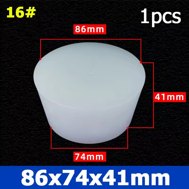 1-10pcs Food Grade Silicone Bottle Stopper Solid Rubber Plug Dia 8-110mm Hight 11-53mm For Wine Bottle Test Tube Glass Container - Image 34