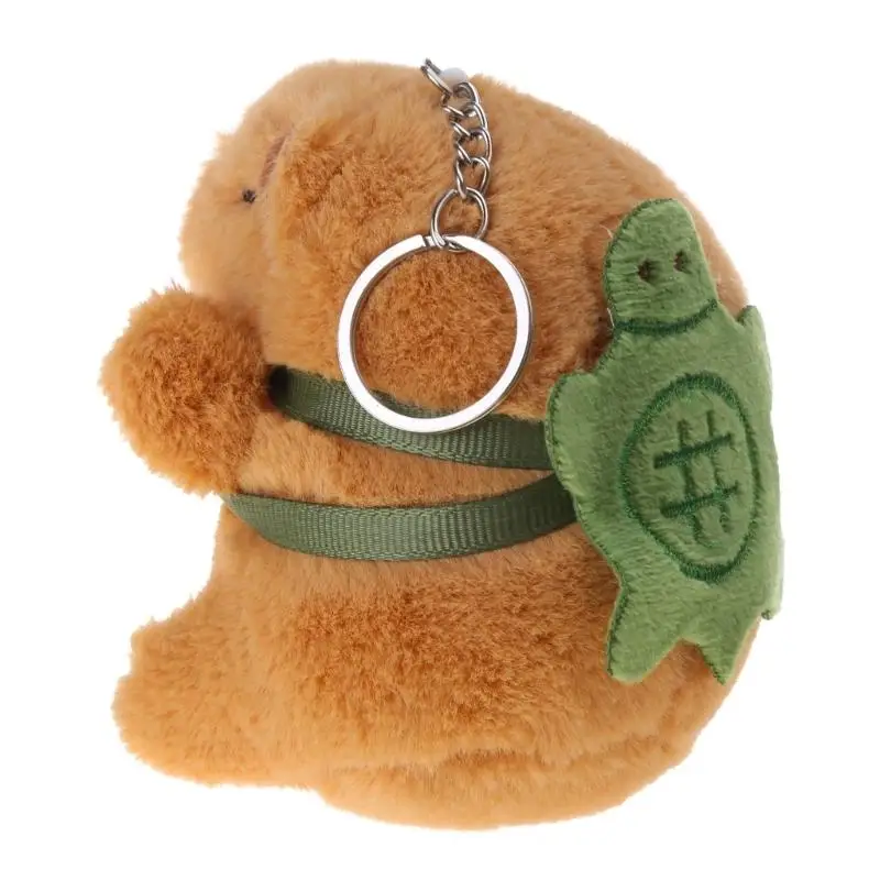 A52E Charm Keychains Plush Stuffed Ornament Pendant Car Keyring