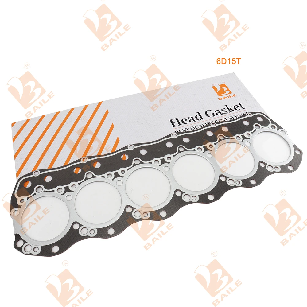 

6D15 6D15T Cylinder Head Gasket For Mitsubishi Fuso Truck Overhaul Rebuild Kit