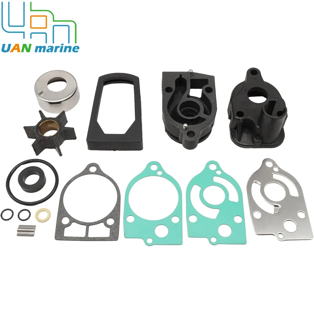 46-77177A3 Water Pump Impeller Kit for Mercury  30 35 40 45 50 60 65 70 Hp 2-Cycle Outboards Motor 77177A3 18-3324 GLM12100