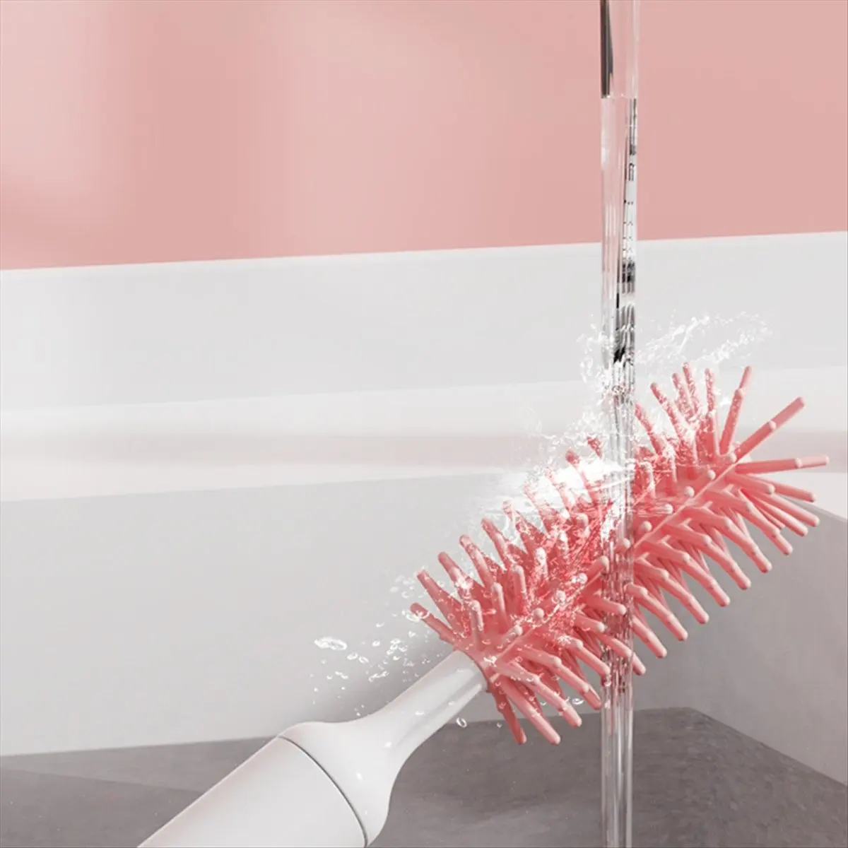 618 Mega Sale-Electric Baby Bottle Brush 1500mah Multipurpose Silicone Cordless Infants Babe Milk Bottle Nipple Clean Brushes