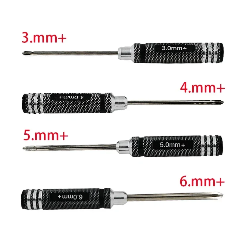 Kit de tournevis hexagonal pour hélicoptère RC, outil de réparation d'avion de importateur, enveloppé, 3.0mm, 4.0mm, 5.0mm, 6.0mm