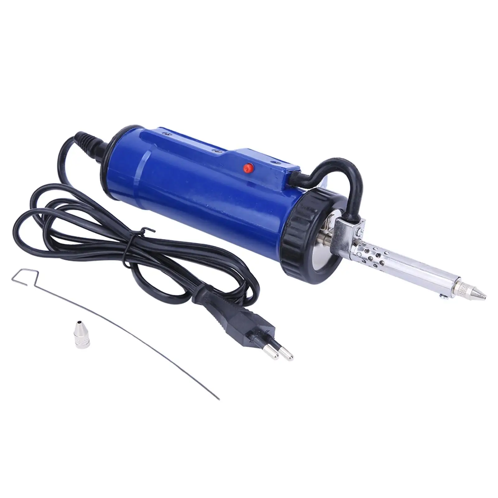 Automatic Electric Vacuum Desoldering Pump 30W Solder Sucker Tool with Nozzle & Drill Rod - 50Hz Repair Equipment