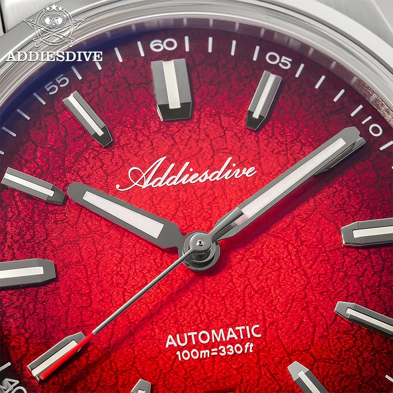 

ADDIESDIVE 39mm Men‘s Luxury Watch reloj hombre 8215 Automatic 10Bar Waterproof BGW9 Super Luminous Mechanical Watches AD2531