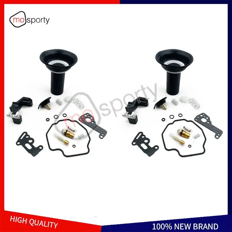 

Carburetor Repair Kit with Plunger Diaphragm Vacuum Float Needle Gasket for YAMAHA VMX12 V-MAX XVZ1200 XV500 XV400 XV535 Virago