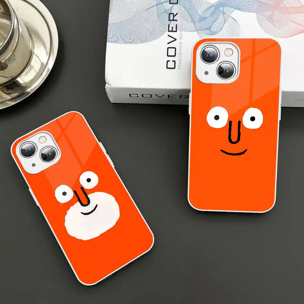 

Art J-Jean J-Jullien Cute Tempered Glass For Iphone 14 13 12 11 Pro Mini XS MAX 14Plus X XS XR Fundas