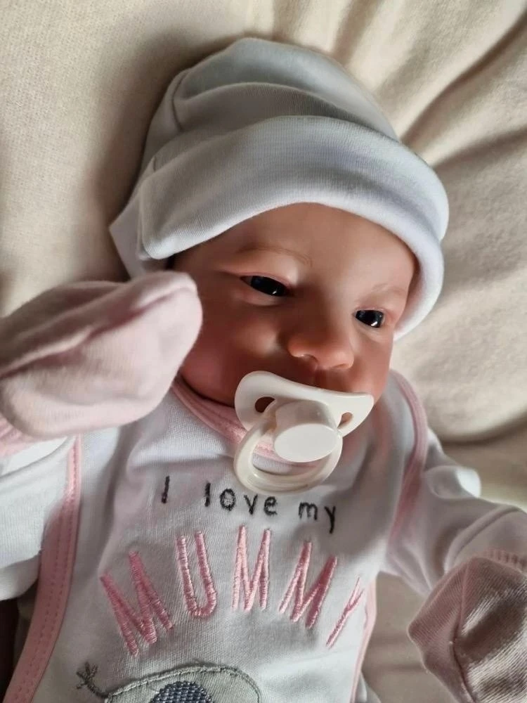 

19Inch Levi Already Finished Reborn Doll Sleepig Baby Doll 3D Skin with Many Details Veins Lifelike High Quality Gift For Kids