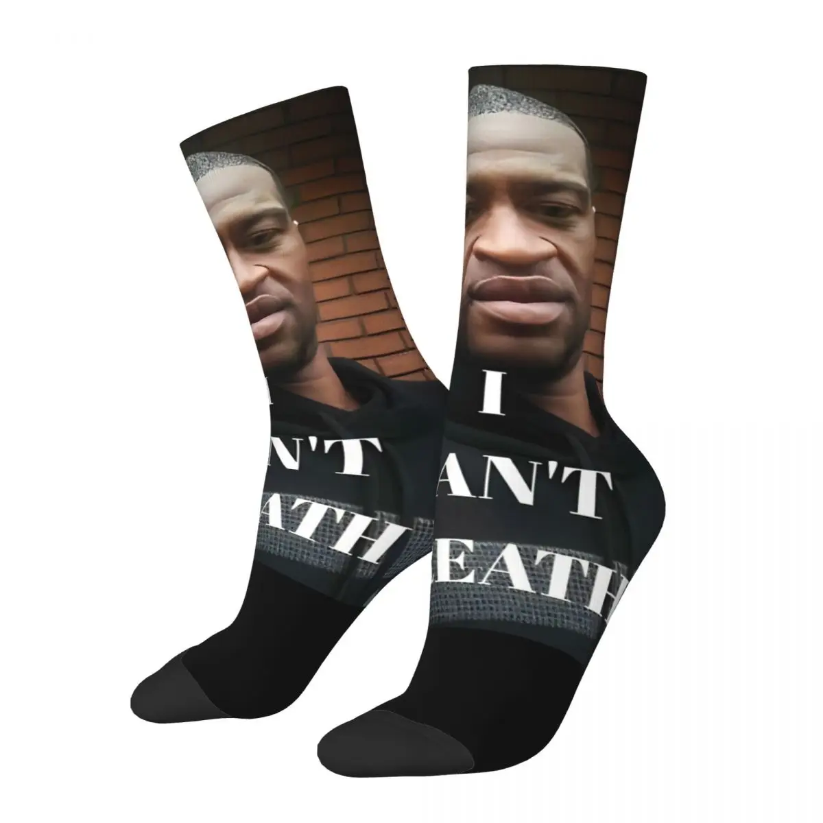 I Can't Breathe George Floyd Socks Accessories For Men Women Sports Socks Super Soft Wonderful Gifts