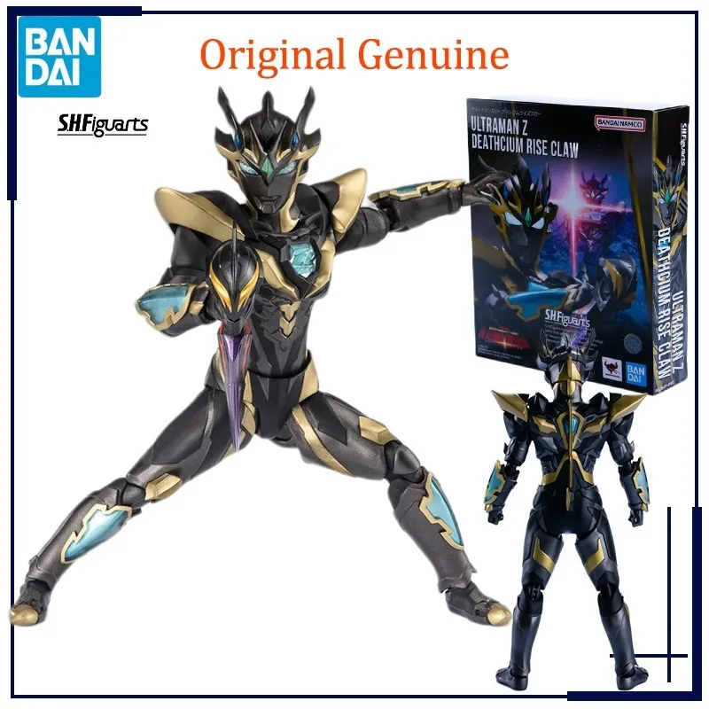 Original Genuine Ultraman Z Deathcium Rise Claw S.H.Figuarts Model Toys Action Figure Gifts Collectible Ornaments Boys Kids Girl