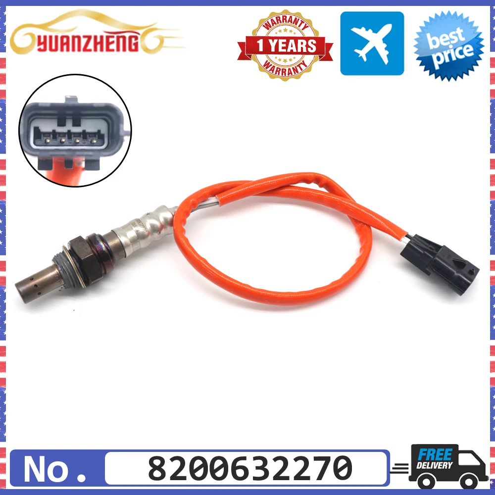 NEW 8200632270 Air Fuel Ratio Oxygen O2 Lambda Sensor For RENAULT Clio III Grandtour Logan Estate THALIA II DACIA 2001-2011