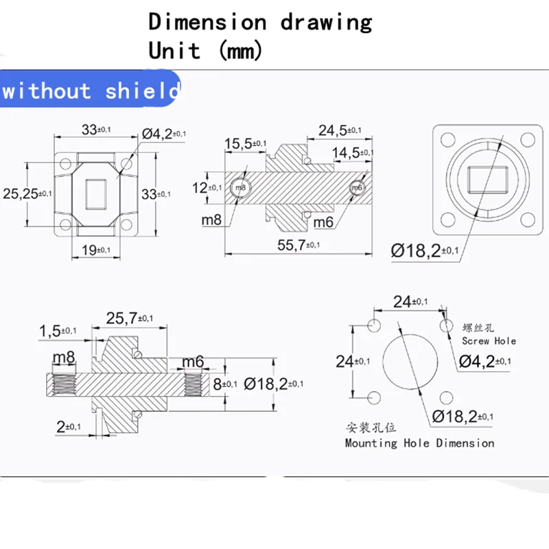 1Pc 150a High Power Terminal Batterij Module Connector Alle Koperen Terminal Met Beschermkap Energie Opslag Terminal