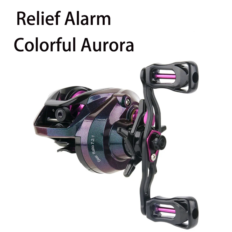 

Baitcasting Reel 7:1:1 Ultra-Light water Droplet All-Metal Anti-Explosion Line Fishing Reel Luya Reel Unloading Alarm Fish Wheel