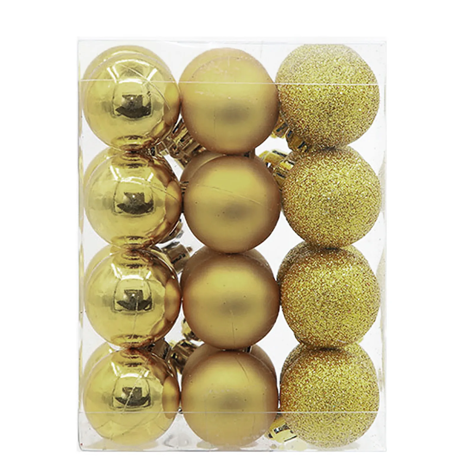 24Pcs Christmas Balls Baubles Party Xmas Tree Decorations Hanging Ornament Decor