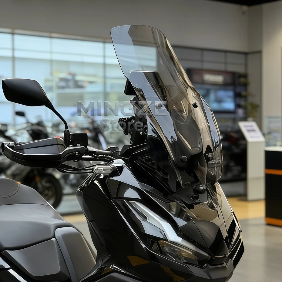 

For Honda 2022-2025 ADV350 Motorcycle Windshield Heightened Modified Windshield ADV350 Deflector Chest Windshield Accessories