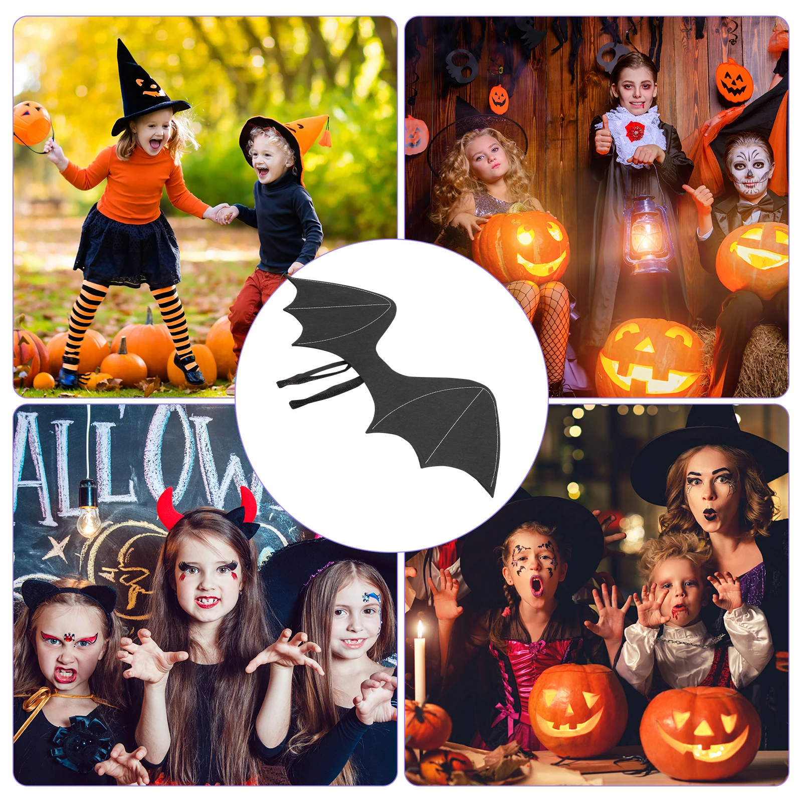 コウモリの羽 コスチューム アクセサリー パーティー フェイバー ハロウィン ドレス コスプレ デコレーション