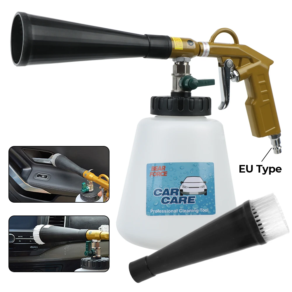 

LEEPEE High Pressure Car Wash Gun Deep Clean Auto Interior Detailing Tool Car Washer Dry Cleaning Gun Pneumatic Dust Remover