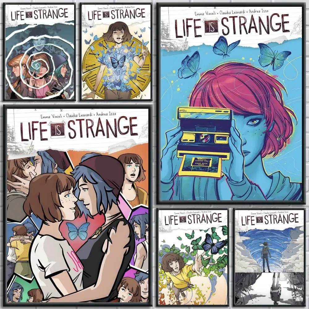 

Video Game L-Life Is Strange Poster Trendy And Easy-to-Apply Wall Art Stickers For Home Decor And Dorm Room Walls