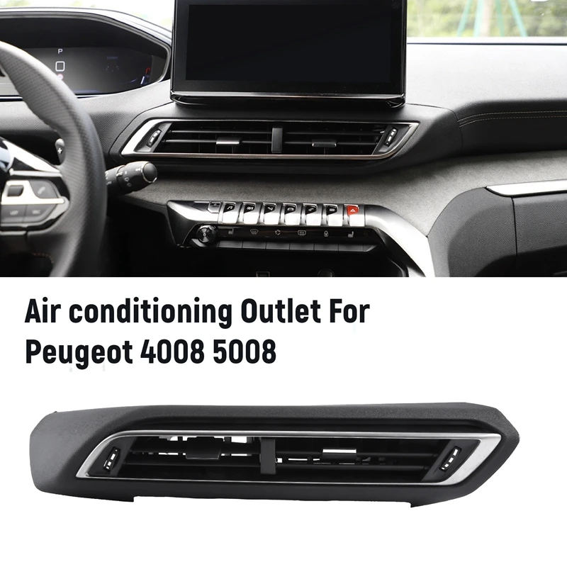 YL004361ZD For Peugeot 3008 4008 5008 Accessories Parts Instrument Desk Intermediate Outlet Air-Conditioning Outlet