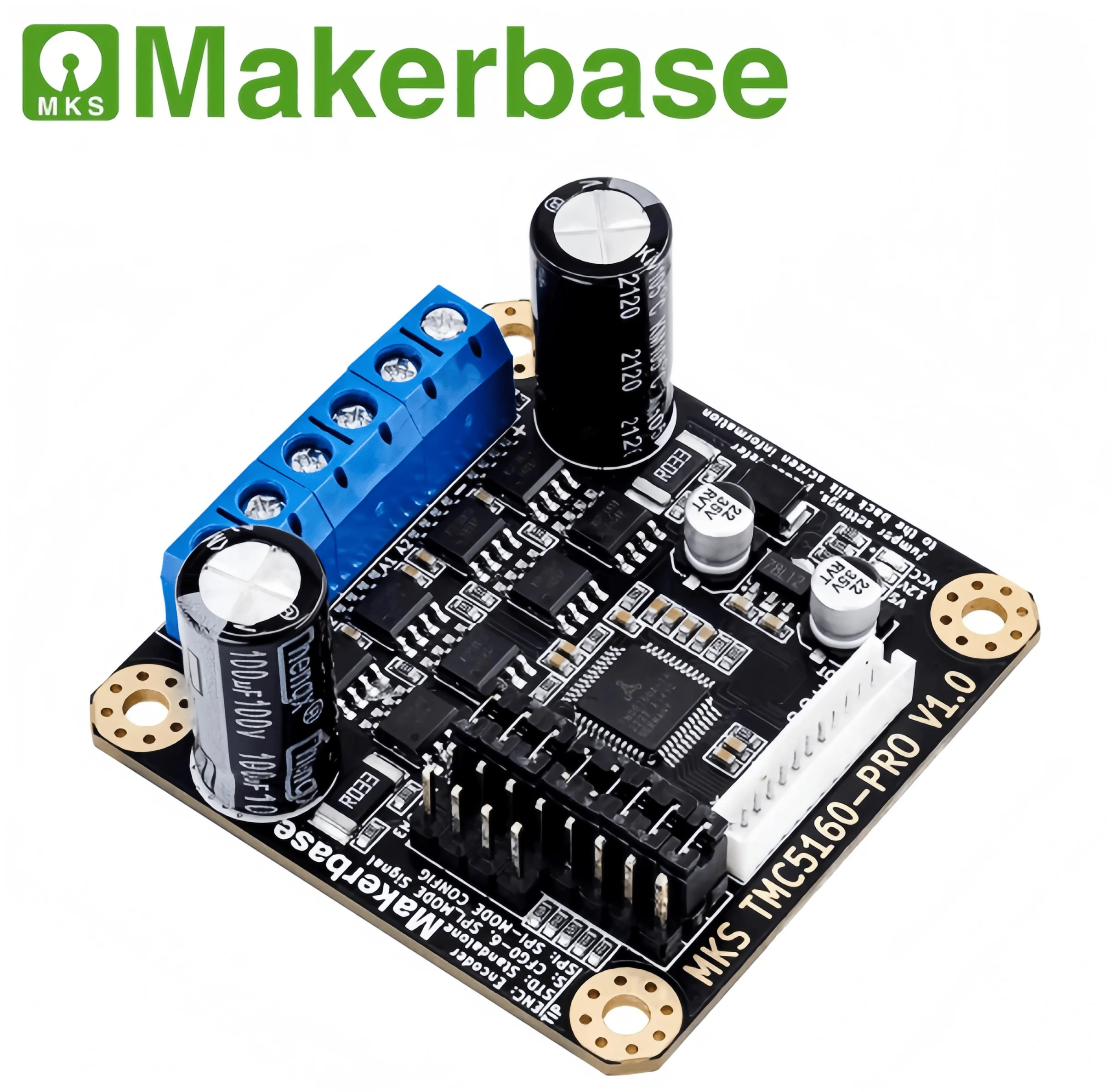 Makerbase MKS TMC5160-PRO High-Current (6A), High-Voltage Stepper Motor Driver