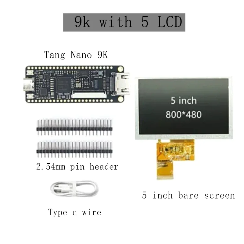 New Tang Nano 9K FPGA Development Board GOWIN GW1NR-9 RISC-V HDMI kit