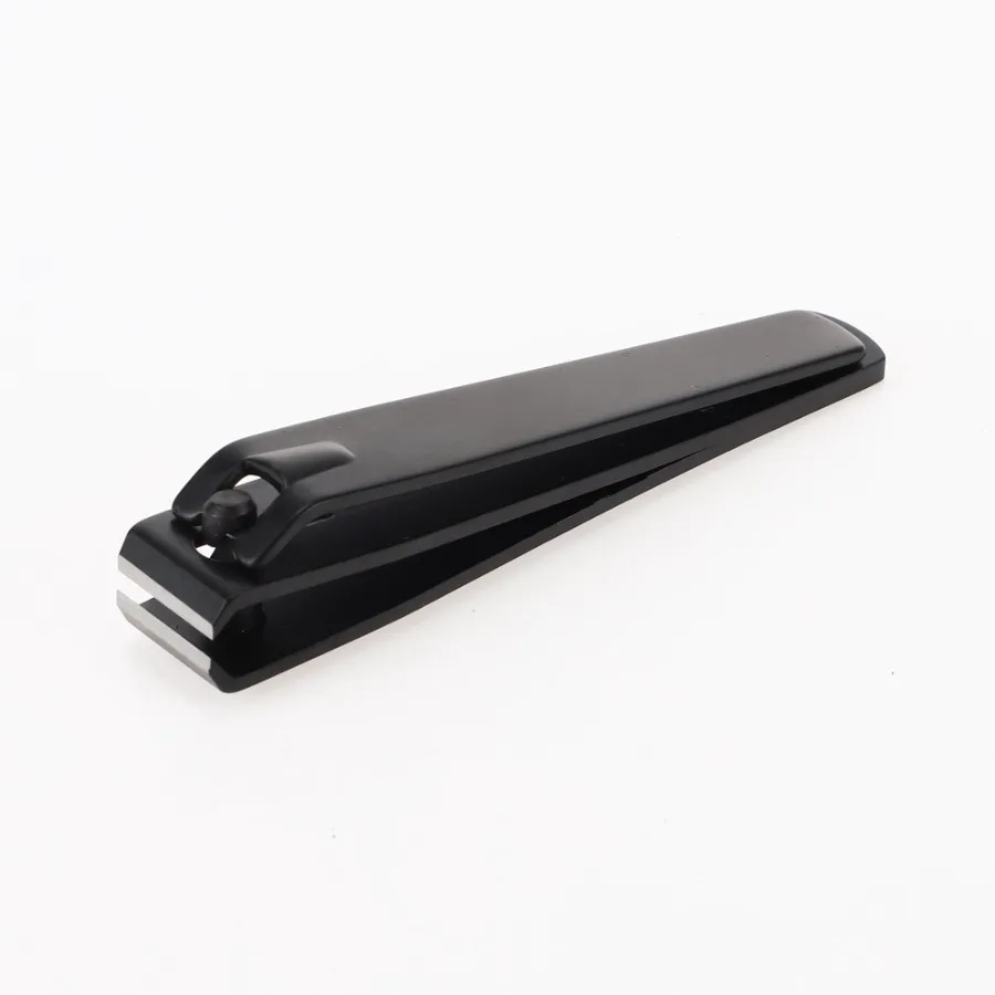 Portable Large Flat Nail Clippers Toenail Clippers Black