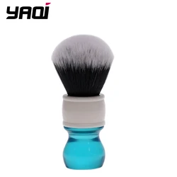 Yaqi 24mm Aqua Tuxedo Synthetic Hair Shaving Brush