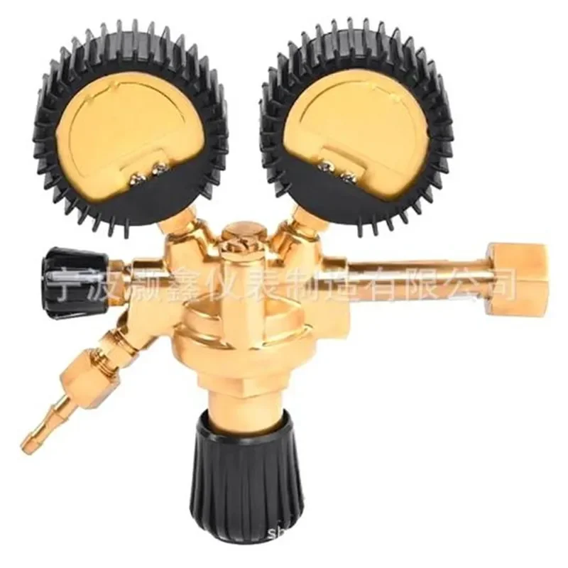 Imagem -04 - Argon Nitrogênio Pressão Redução Regulador Shockproof Soldagem Pressão Redutor W223 Thread Mag Mig Co2