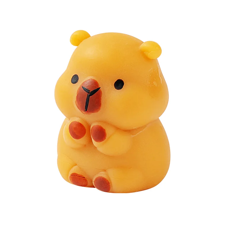 موتشي اسفنجي مكافحة الإجهاد اللعب Kawaii كابيبارا تاباس اسفنجي ضغط تململ اللعب الحسية الإجهاد الكرة حفلة هدية مكتب الديكور