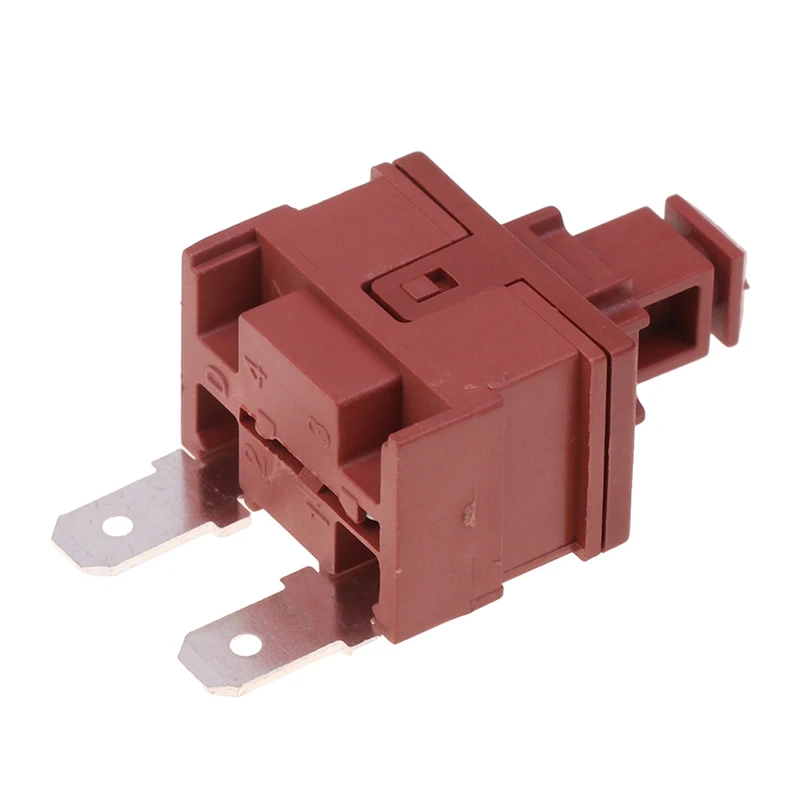 1Pc KAN-L5 interruttore a chiave autobloccante a 2pin interruttore per aspirapolvere scaldabagno 7.5A 250V pulsante ca interruttore di alimentazione pulsante di blocco chiave