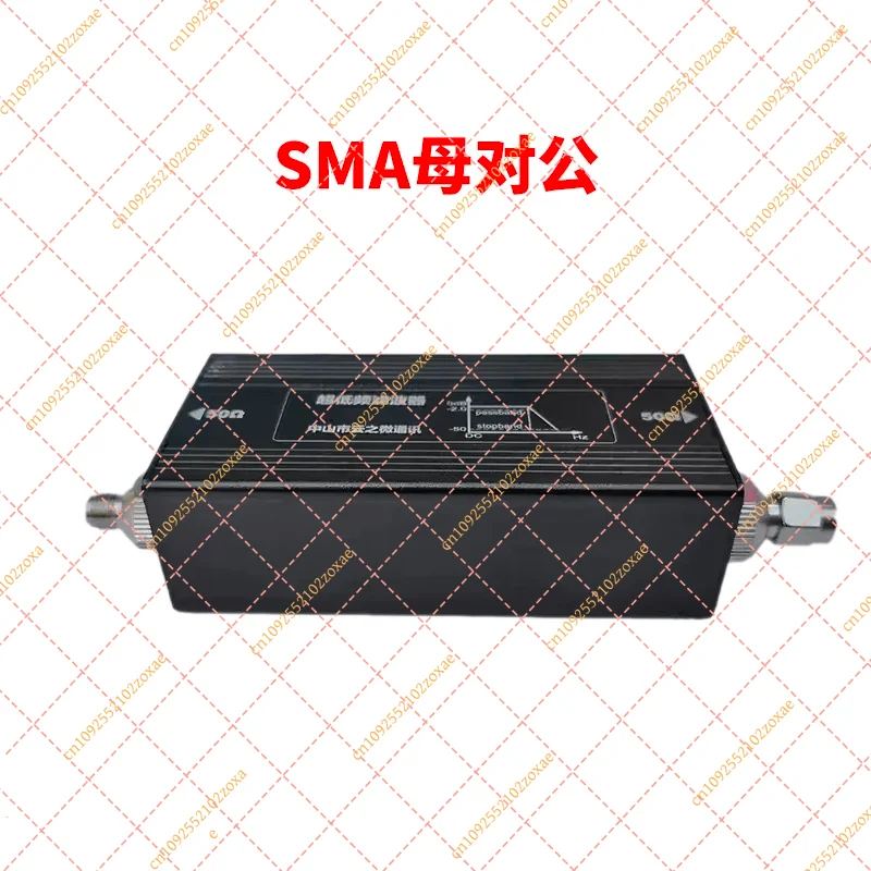 

LC Low Pass & High Pass Filter, LPF/HPF Optional 1-4kHz 10/50/100Hz 10-90kHz, SMA/BNC Male to Female Power Filter Connector