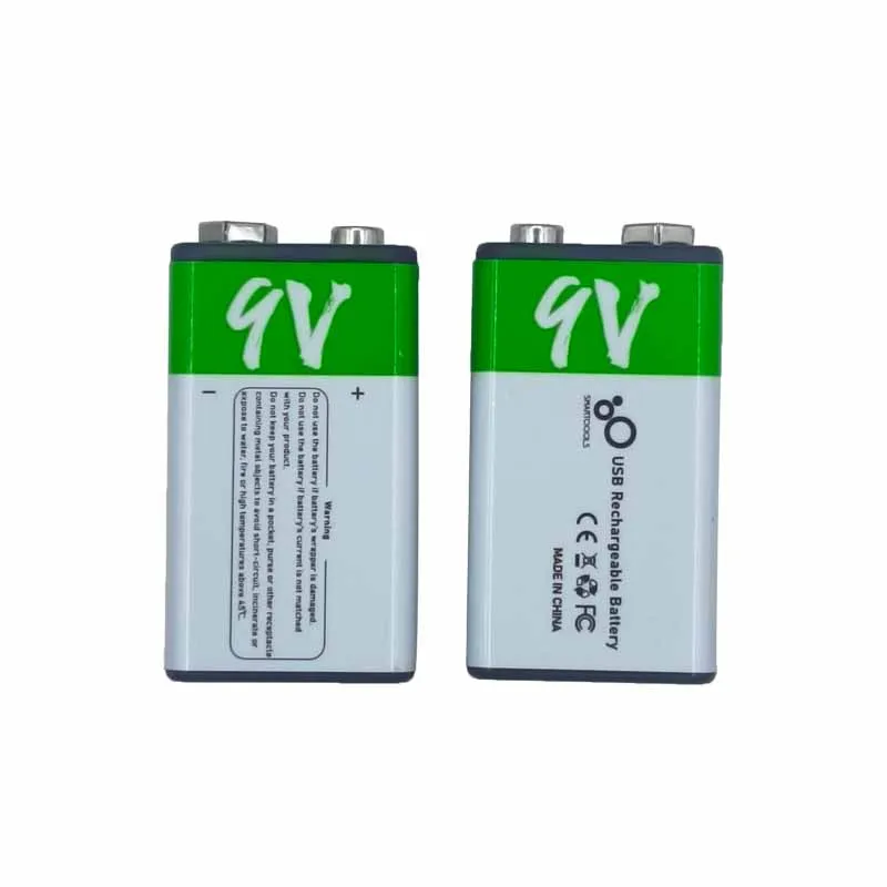 6F22 9 فولت 650 مللي أمبير بطارية قابلة للشحن المصغّر USB تهمة بطاريات ليثيوم بو لعبة ميكروفون متعدد التحكم عن بعد KTV #4