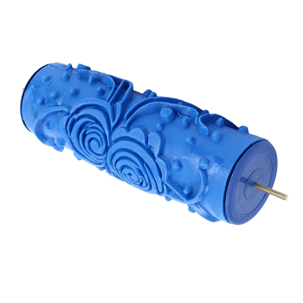 

Валик для тиснения с резиновым узором, многоразовый, с мягкой текстурой, легко моющийся, для DIY проектов