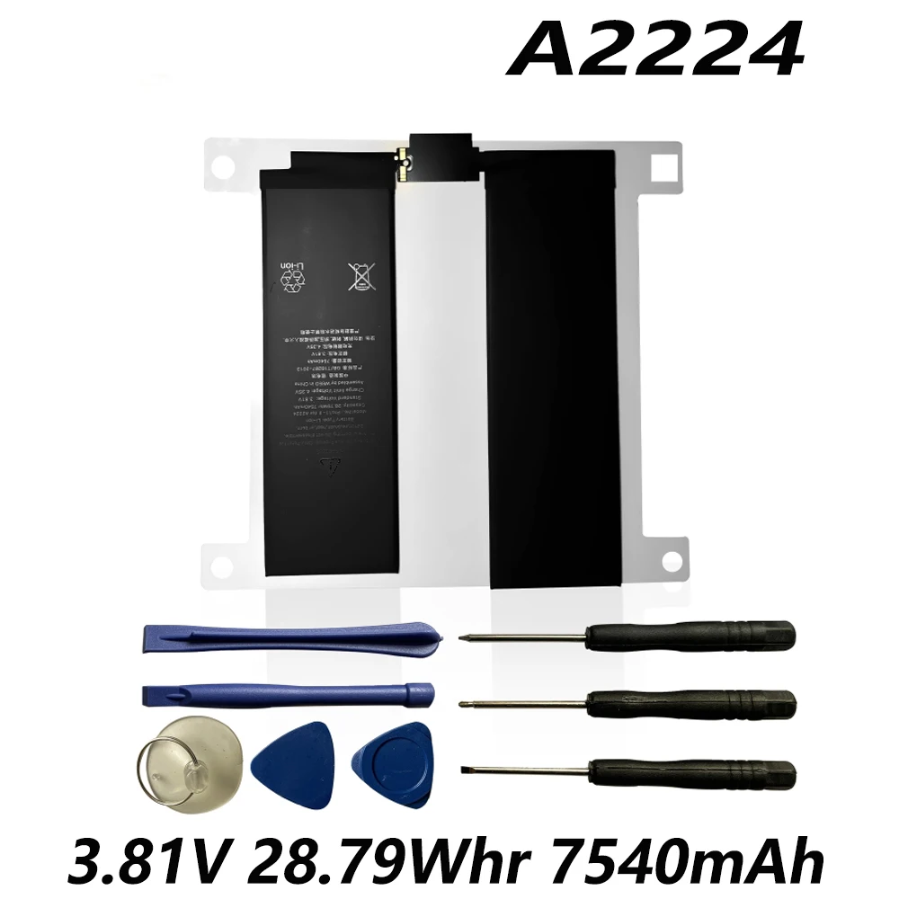 

A2224 3,81 В 28,79 Втч 7540 мАч Аккумулятор для планшета Apple для ipad Pro 11 2020 A2228 11 Pro 2rd 2th