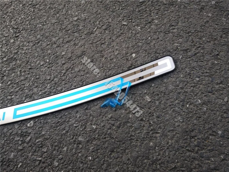 Car Accessories Stainless Steel Rear Bumper Protector Sill Trunk Guard Cover Trim For Nissan Qashqai J11 2016 2017 2018~2020
