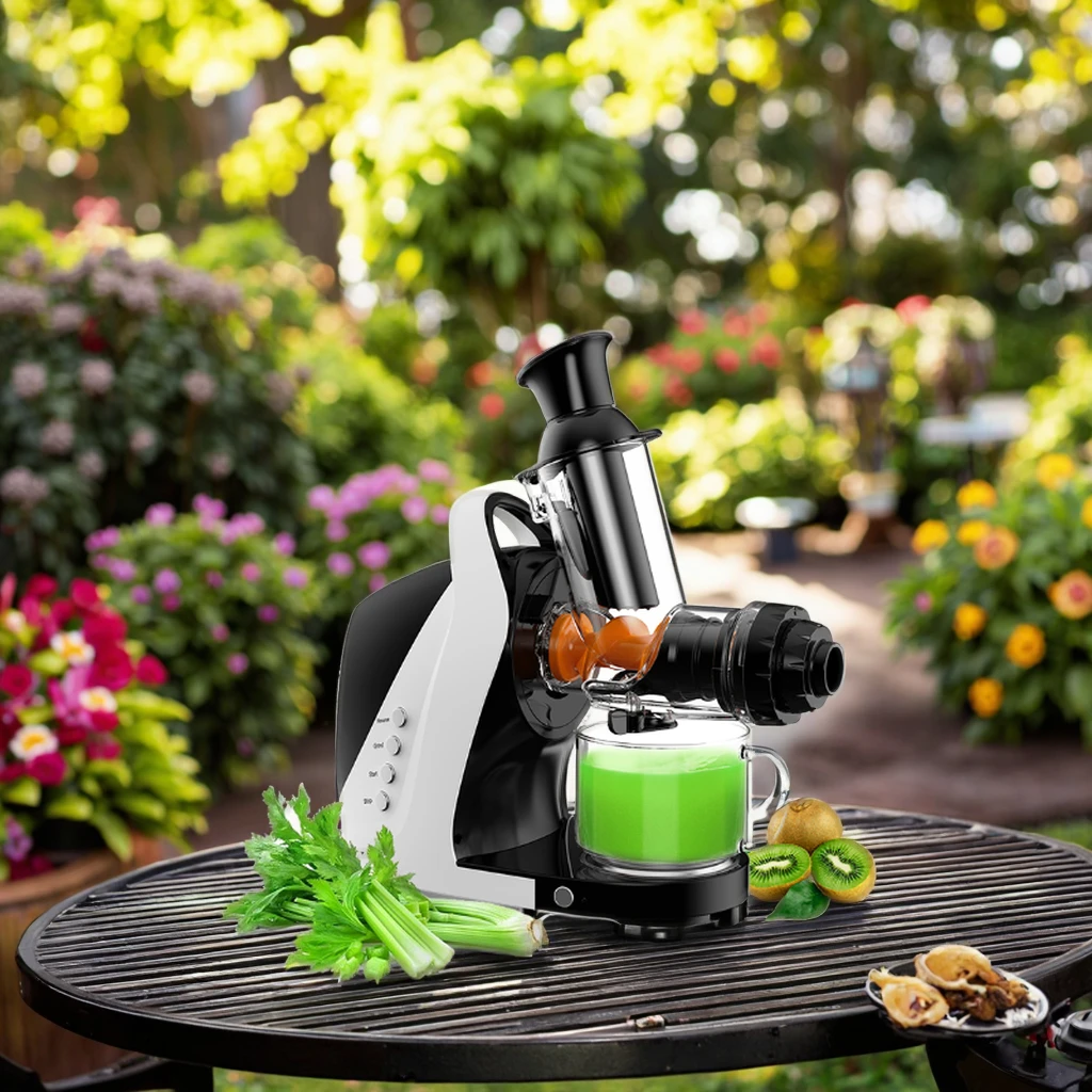 

Slow Juicer for Hard Vegetables - 80mm Wide Mouth