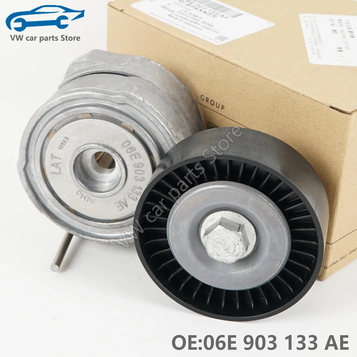 

Engine belt tensioner Assembly 06E903133R 06E903133AE For Audi A4 A6 A7 Q7 A5 S5 A8 S8 Q5 Q7 2.5 2.8 3.0