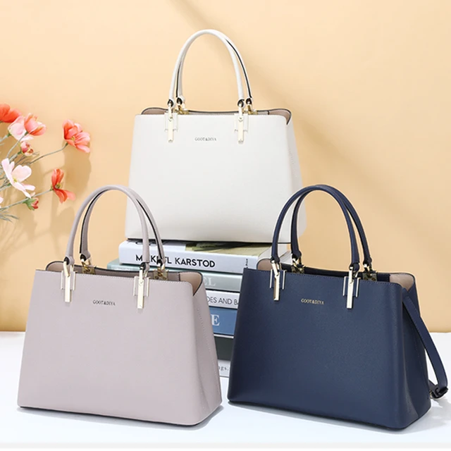 Latest leather handbags best sale